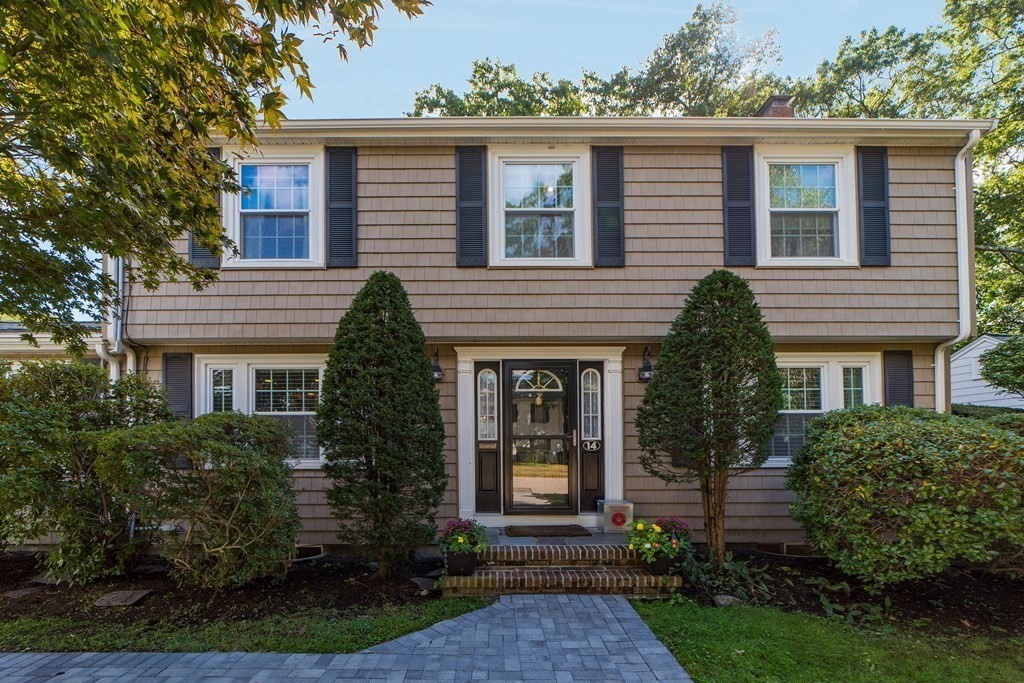 14 Gordon Road Milton, MA 02186 - Photo 3 of 38 front view of a house with a yard