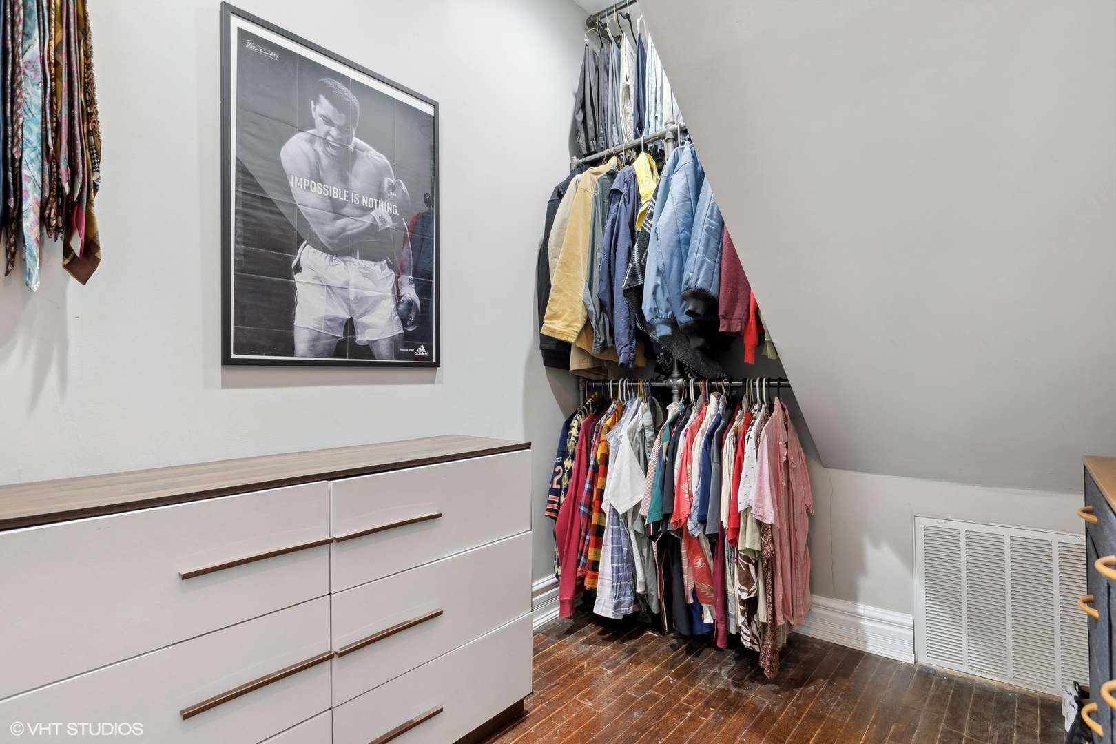 456 West 44th Street, Unit 1 Chicago, IL 60609 - Photo 15 of 19 a view of walk in closet with clothes and shoes