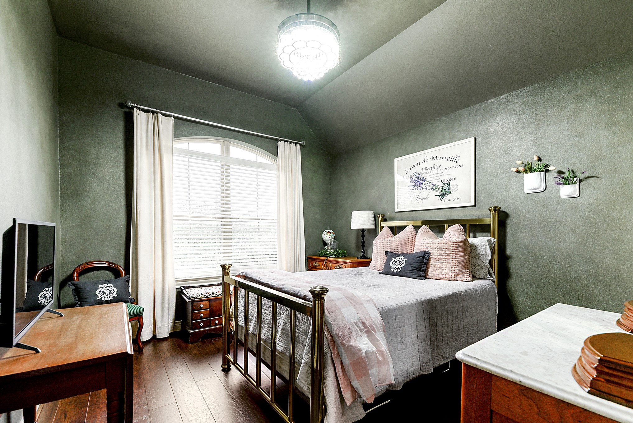 2939 Bobby Jones Road Katy, TX 77494 - Photo 38 of 50 a bedroom with a bed and a table
