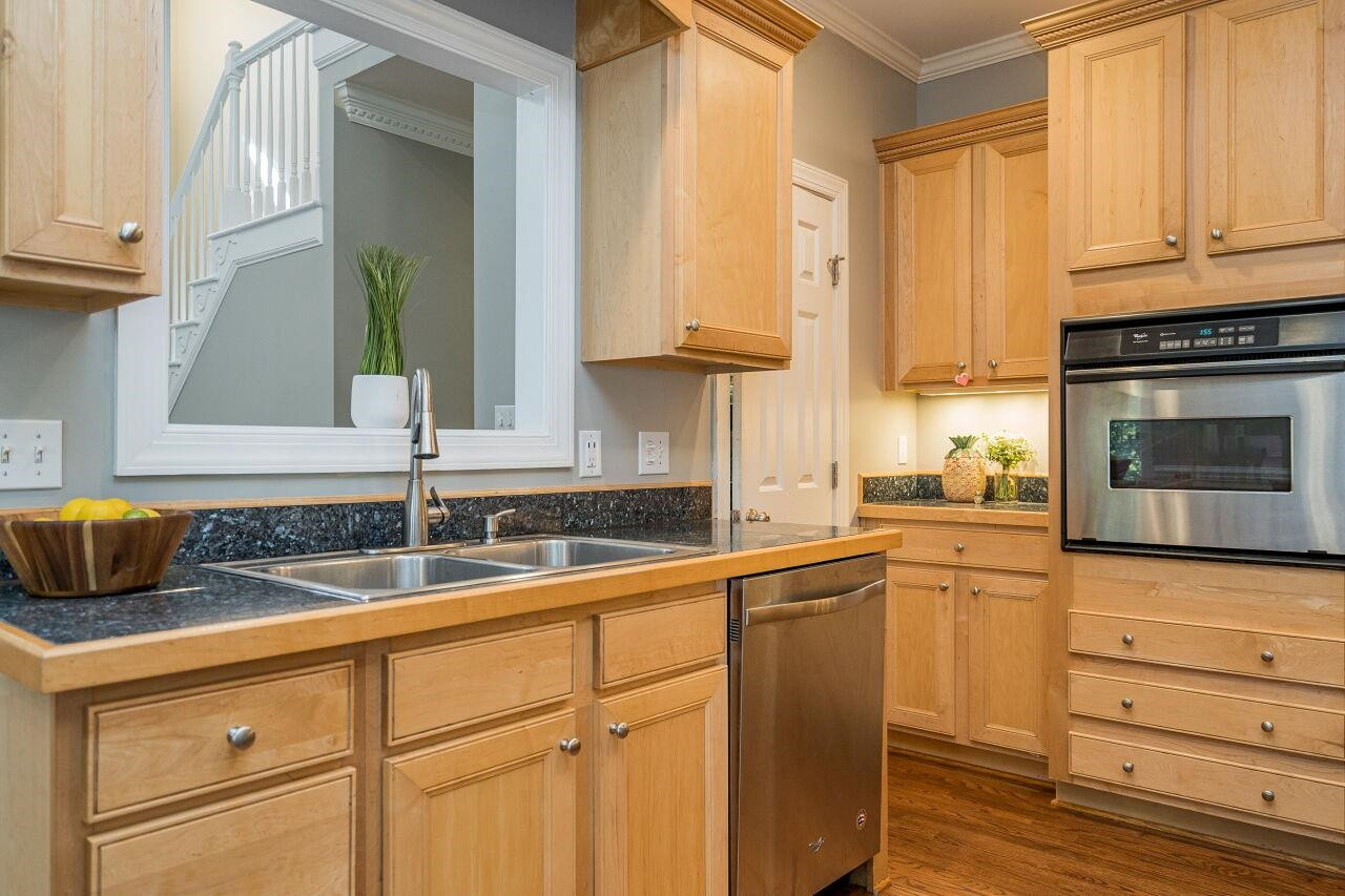 2152 Christian Light Road Fuquay-Varina, NC 27526 - Photo 8 of 30 The kitchen has abundant cabinet storage and there is a pantry as well. Kitchen