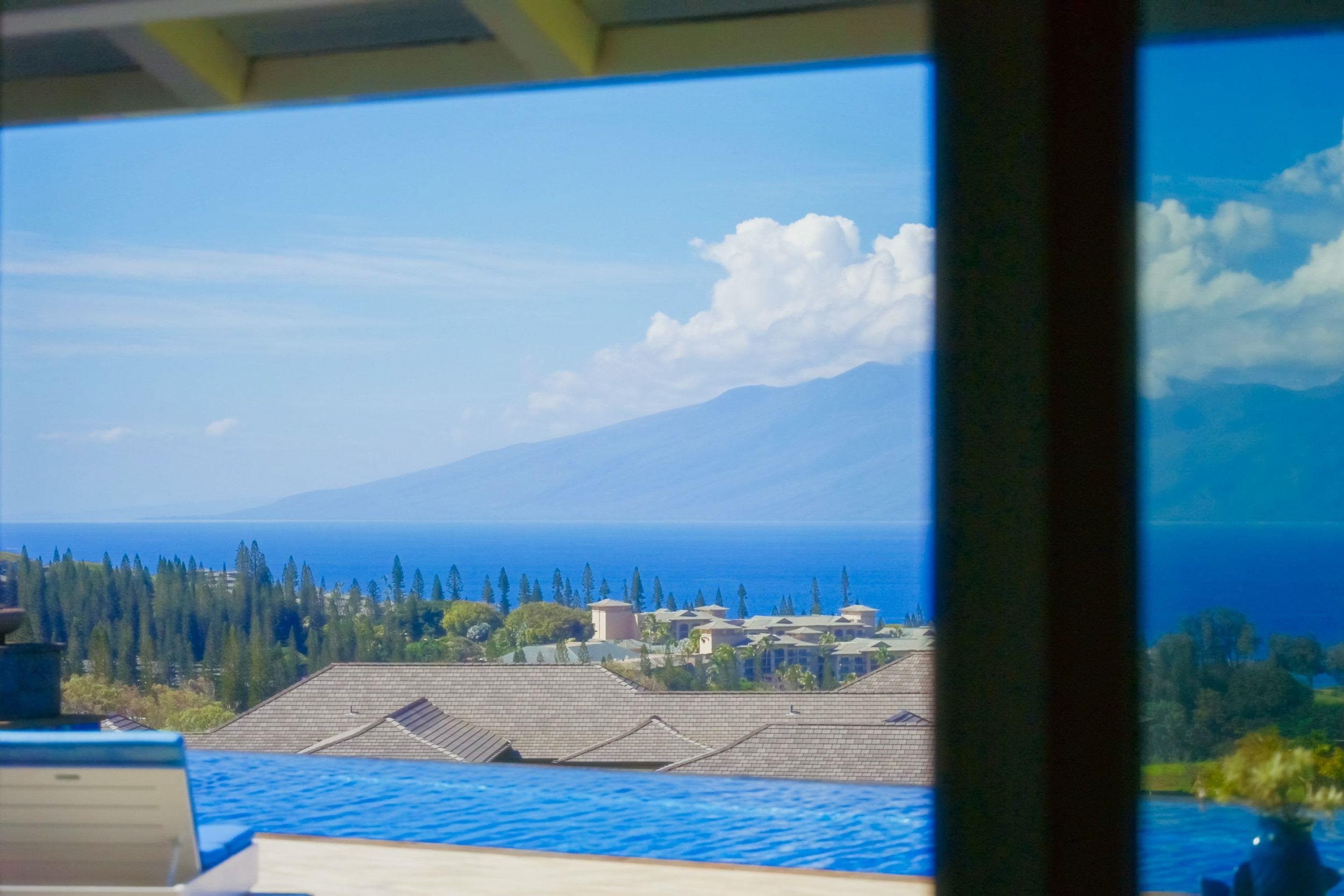 300 Mahana Ridge Street Lahaina, HI 96761 - Photo 21 of 50 a view of a ocean from a balcony