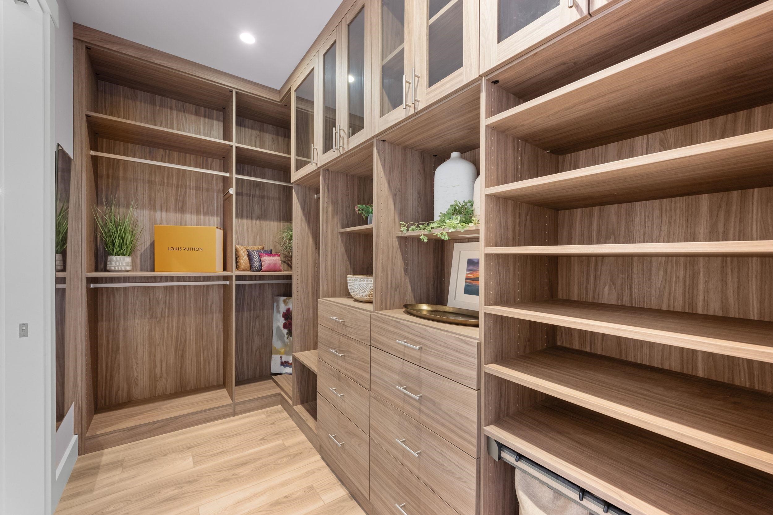 300 Mahana Ridge Street Lahaina, HI 96761 - Photo 35 of 50 a view of walk in closet with clothes and shoes