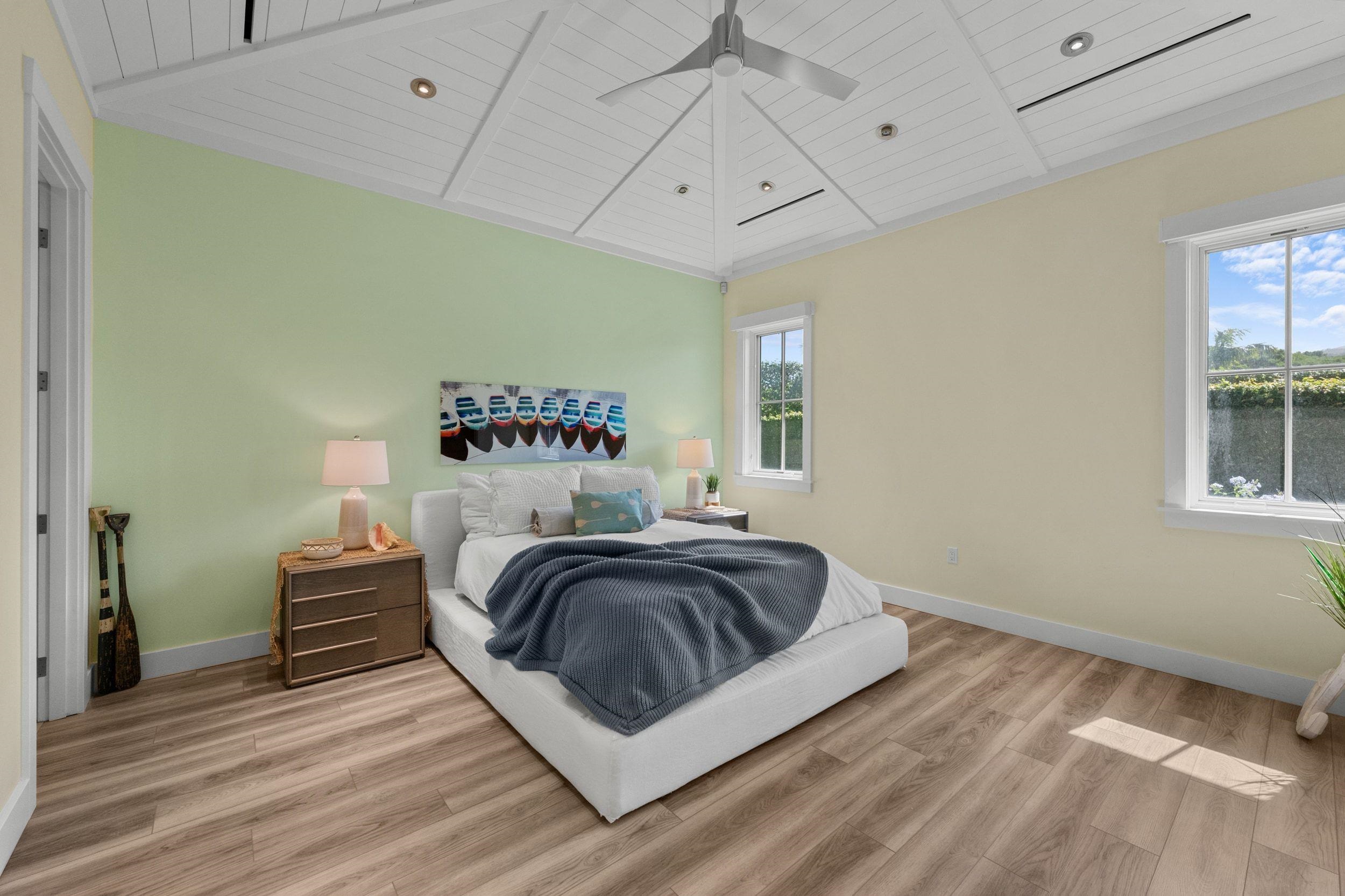 300 Mahana Ridge Street Lahaina, HI 96761 - Photo 39 of 50 a bedroom with a bed and window