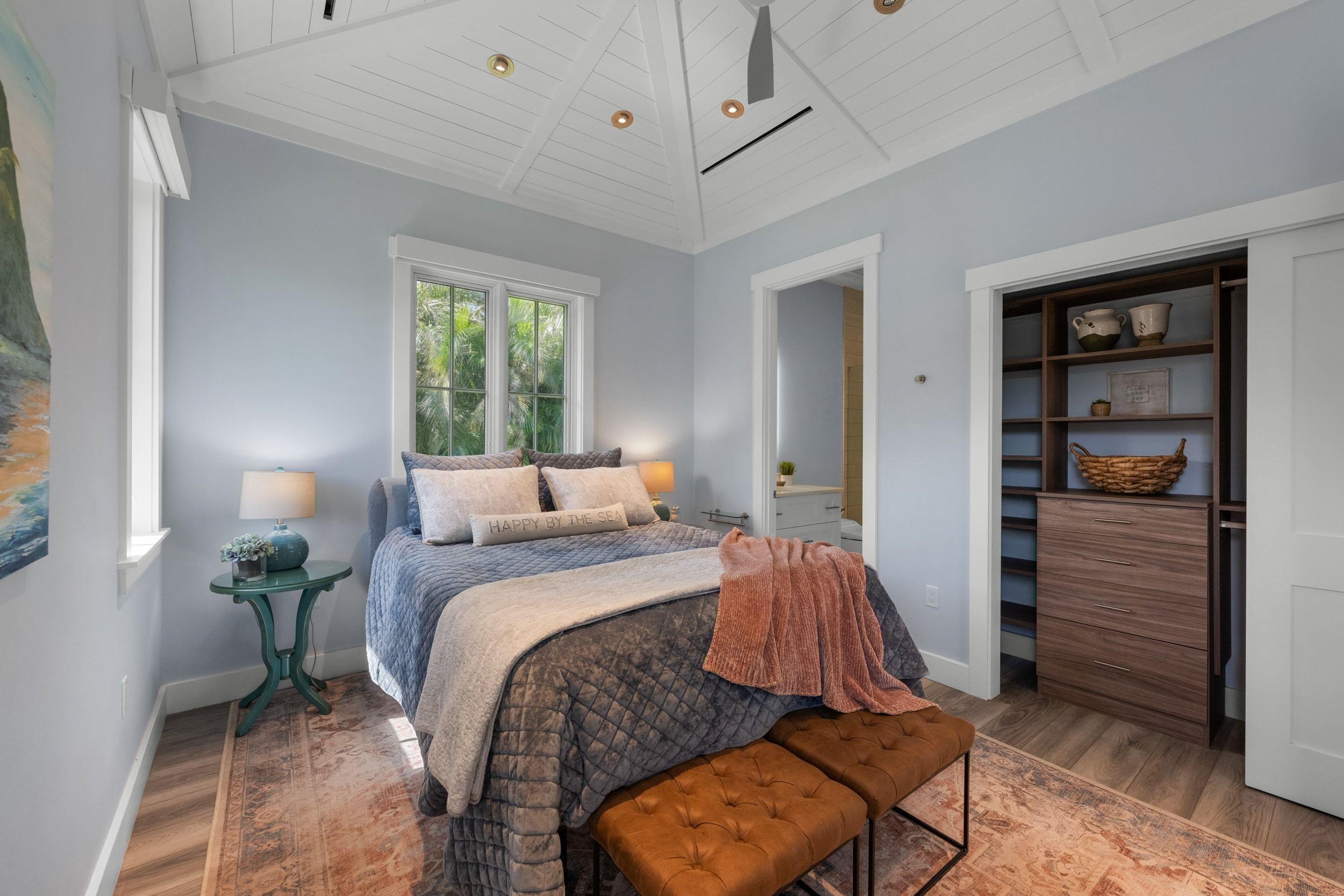 300 Mahana Ridge Street Lahaina, HI 96761 - Photo 43 of 50 a bedroom with a bed and a window