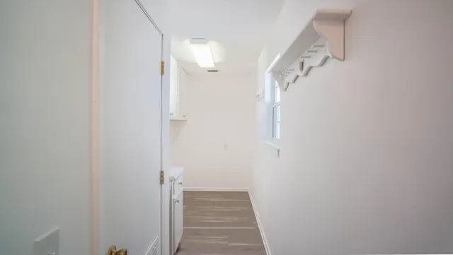 a view of walk in closet