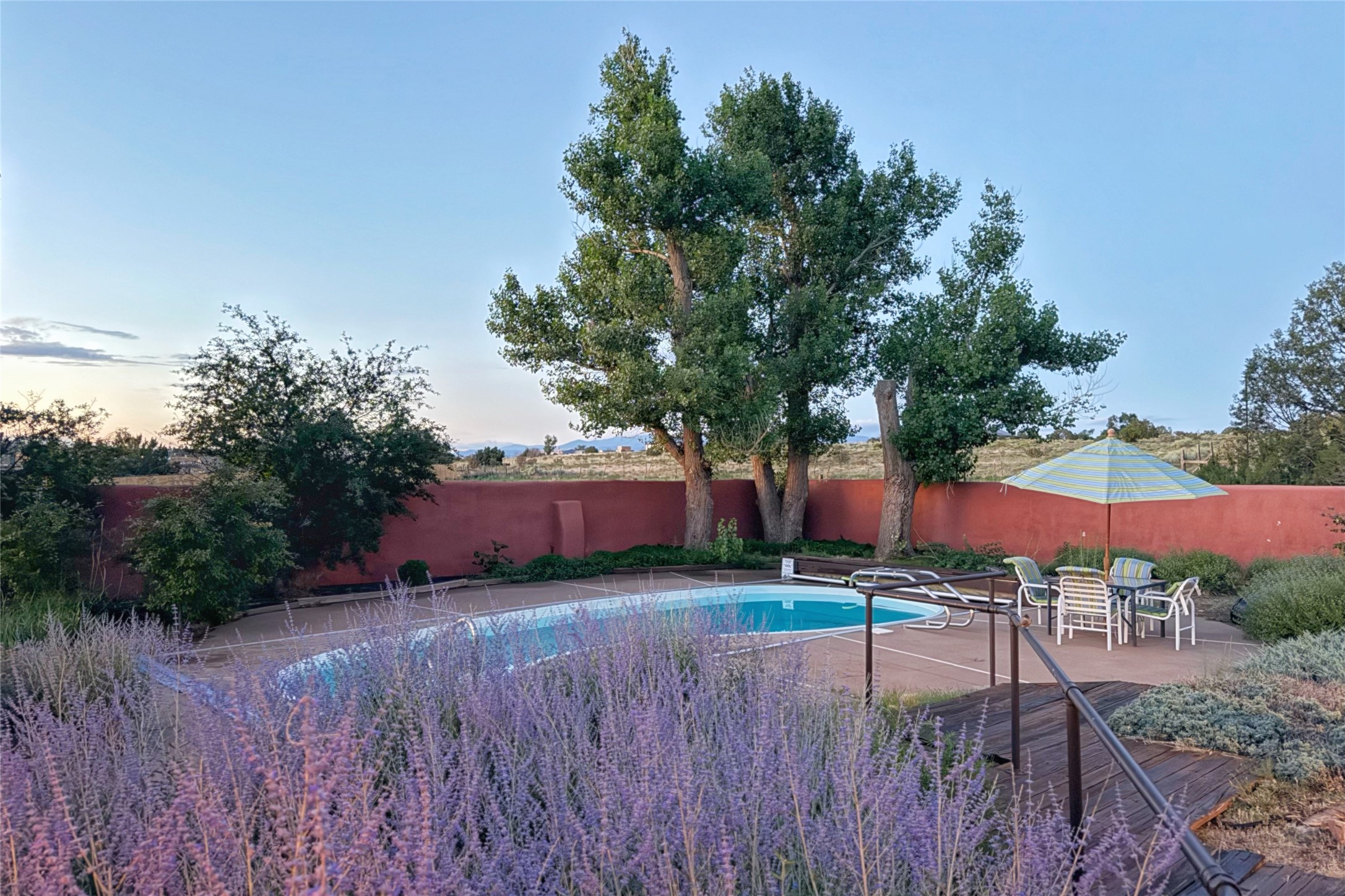 54 Rons Road Santa Fe, NM 87508 - Photo 55 of 99 MAIN HOUSE AND CASITA COURTYARD POOL