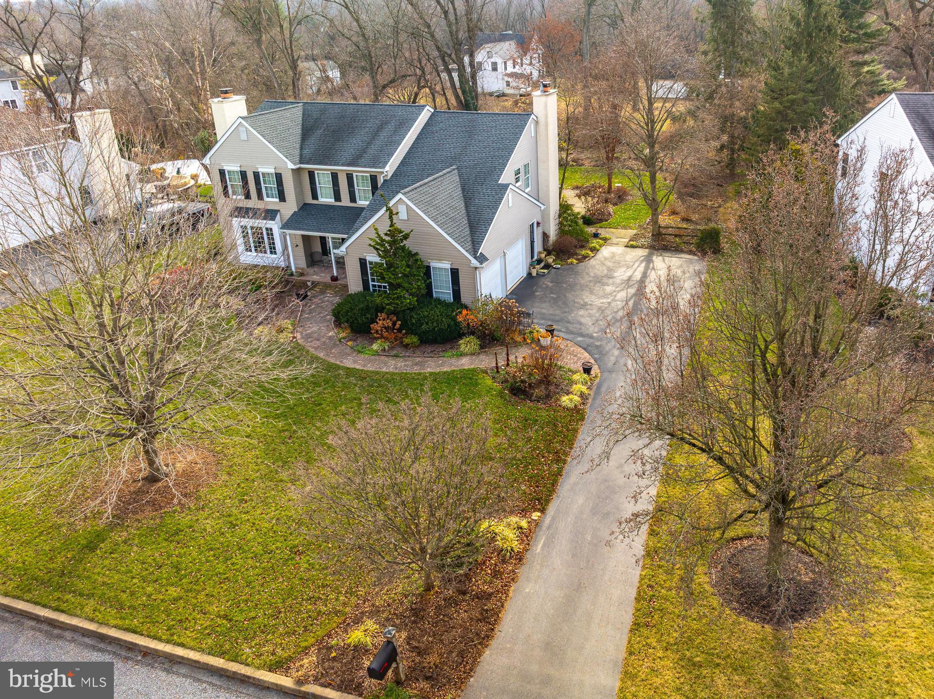 820 Waverly Road Kennett Square, PA 19348 - Photo 40 of 46 a view of a house with a big yard and large trees