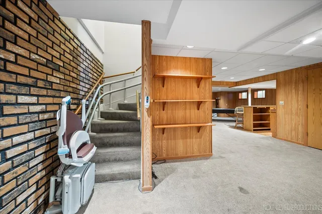 a view of storage and utility room