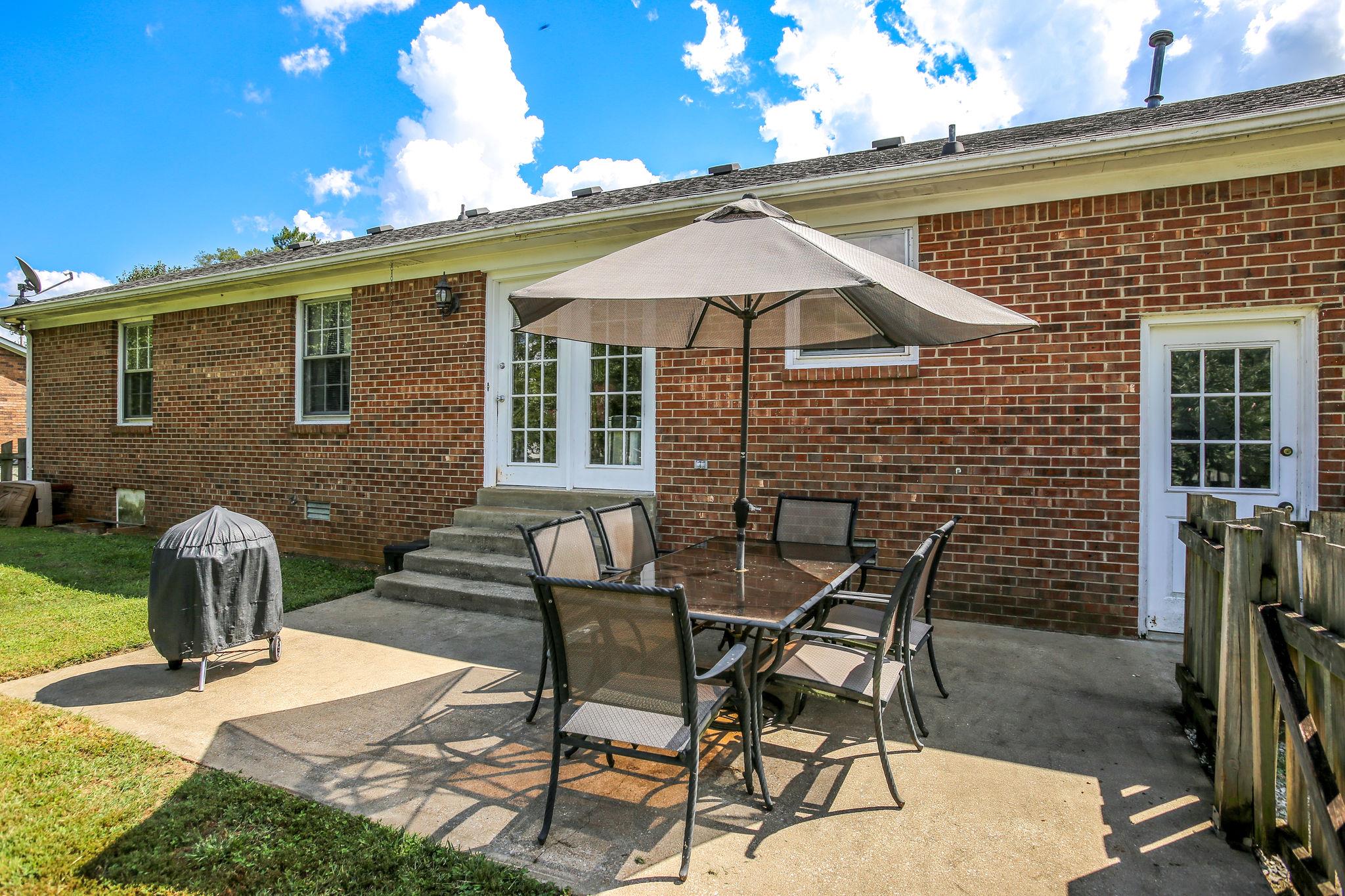 2742 Brookrun Road Murfreesboro, TN 37129 - Photo 28 of 30 Nice patio for grilling.