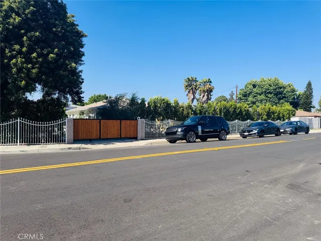 a car parked on the side of the road