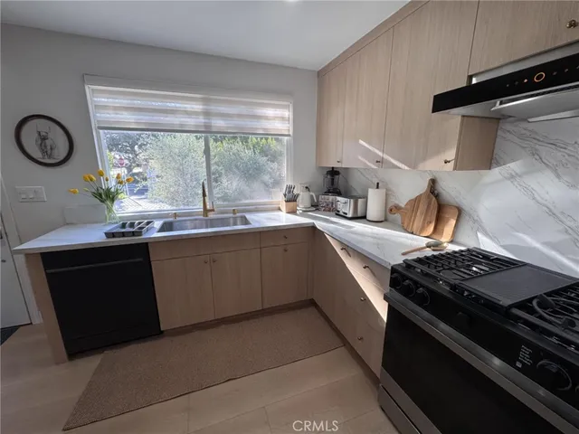 a bedroom with a bed and a table in it