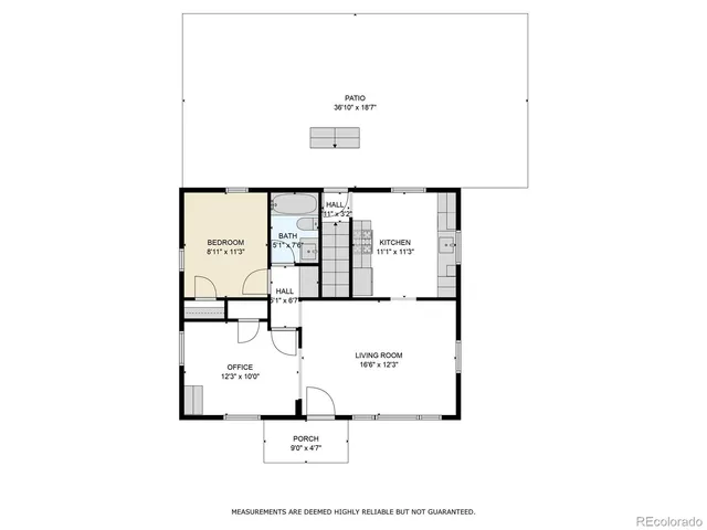 a picture of a floor plan