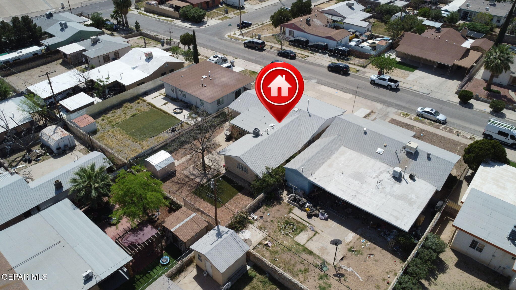 520 Cardon Street El Paso, TX 79903 - Photo 39 of 42 an aerial view of a