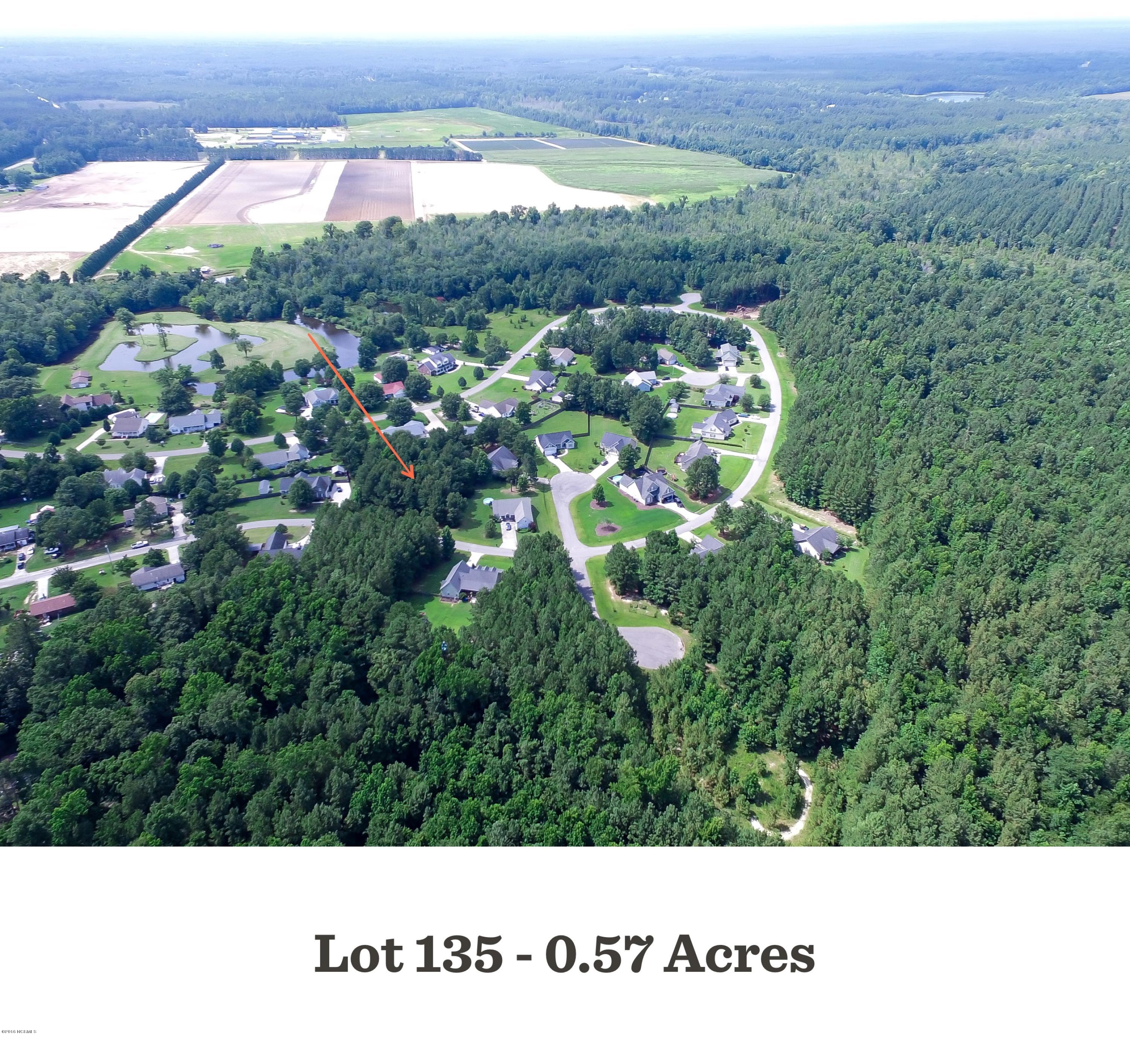 135 Winding Creek Road Rocky Point, NC 28457 - Photo 3 of 13 LOT 135 with arrow
