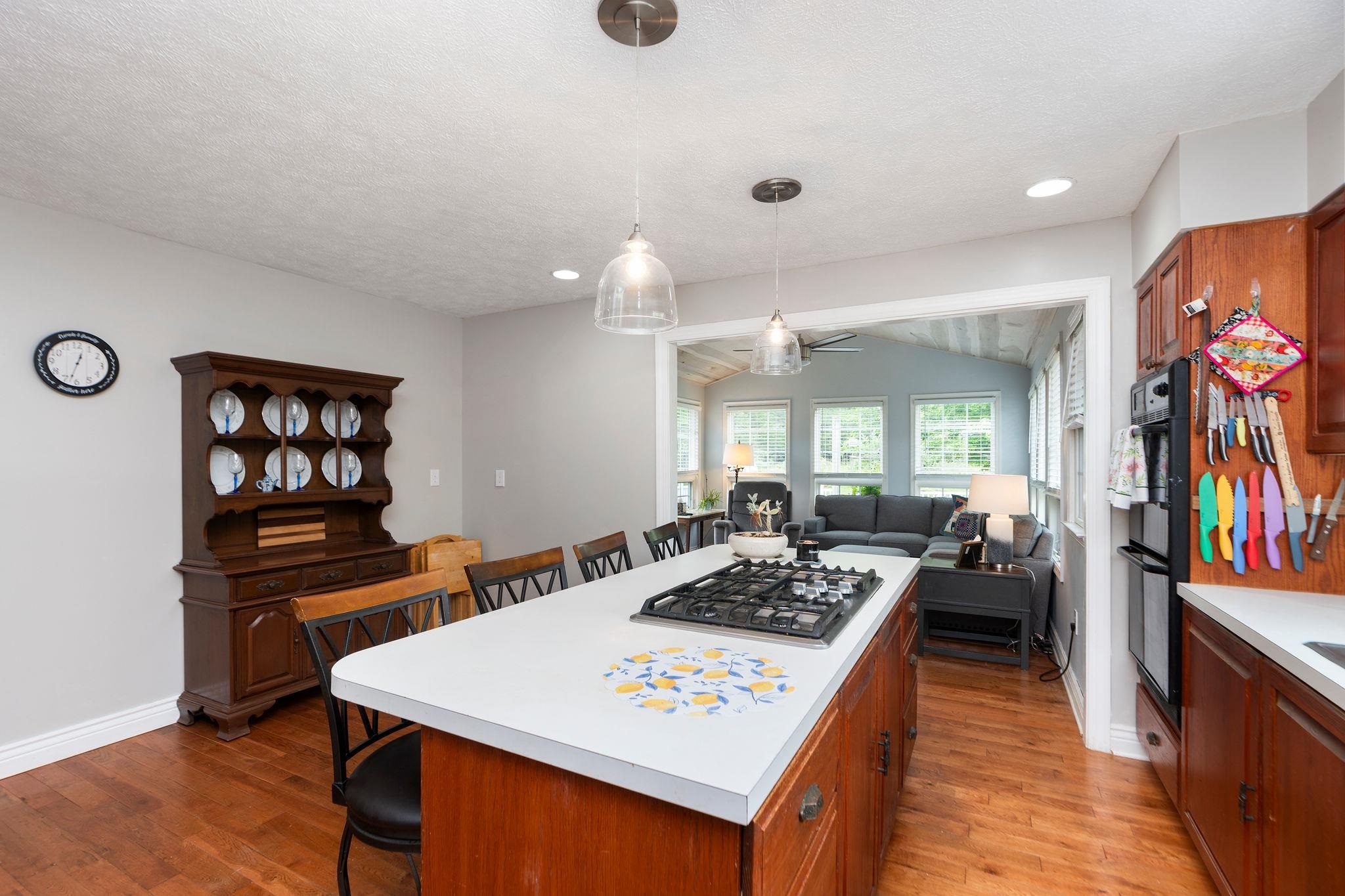 516 Estaline Valley Road Craigsville, VA 24430 - Photo 4 of 75 a view of a dining table and chairs in a room