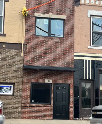 a view of front door of house