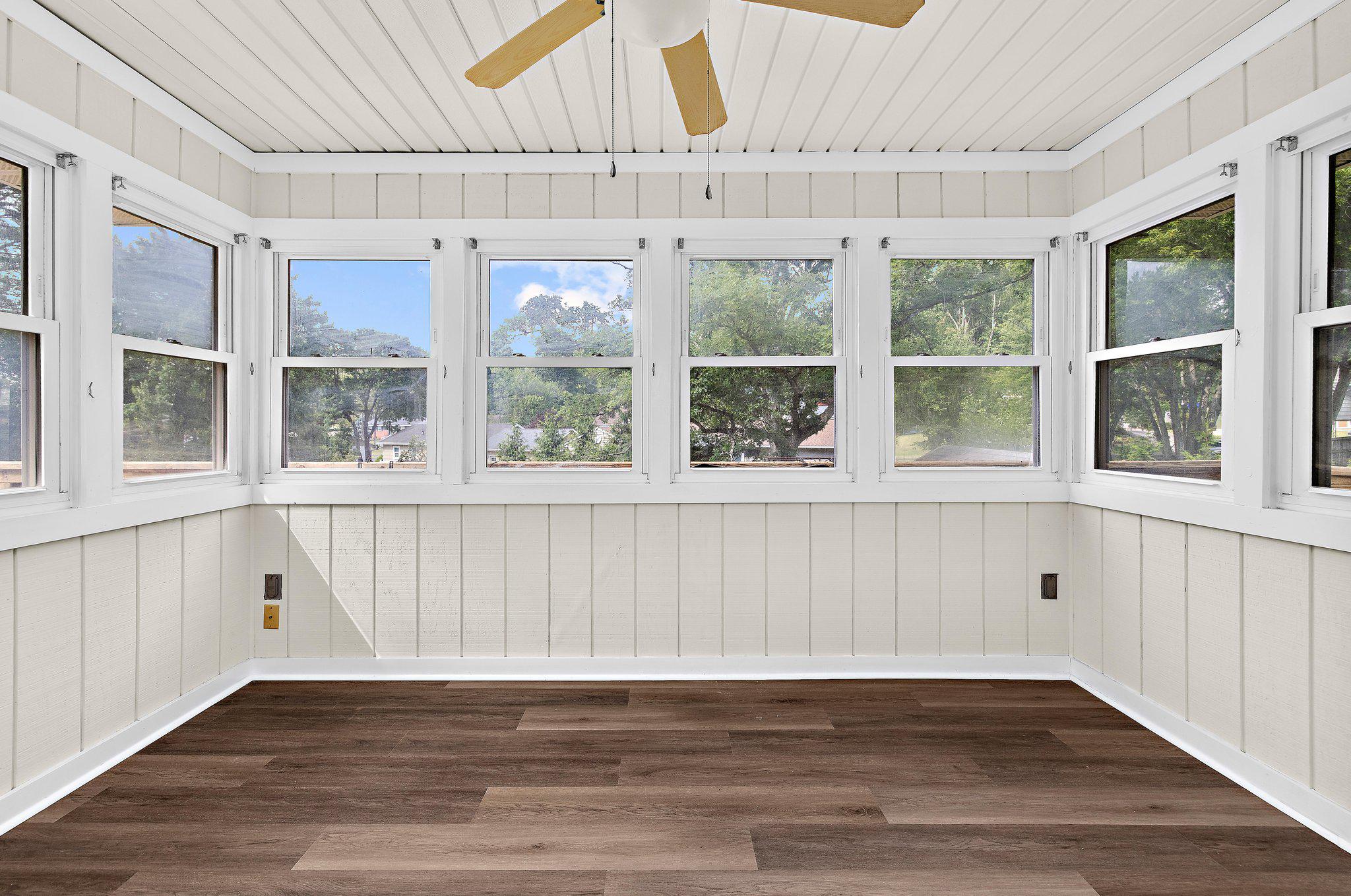 5822 Forest Hill Road Elkridge, MD 21075 - Photo 32 of 55 Sunroom with new LVP flooring