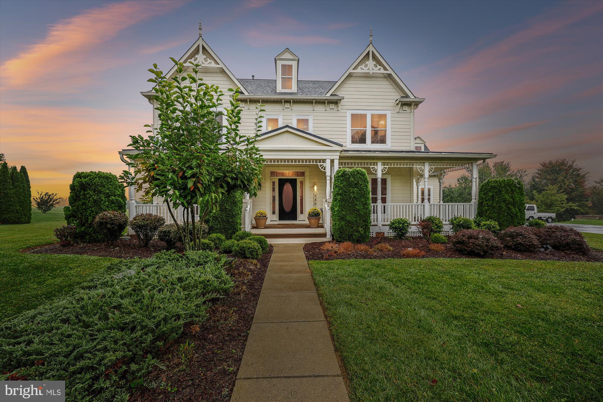7321 Brink Road Laytonsville, MD 20882 - Photo 4 of 55 front view of a house with a yard