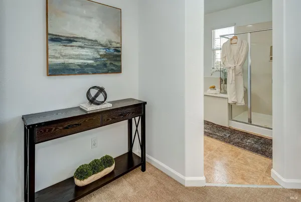 a room with storage and utility