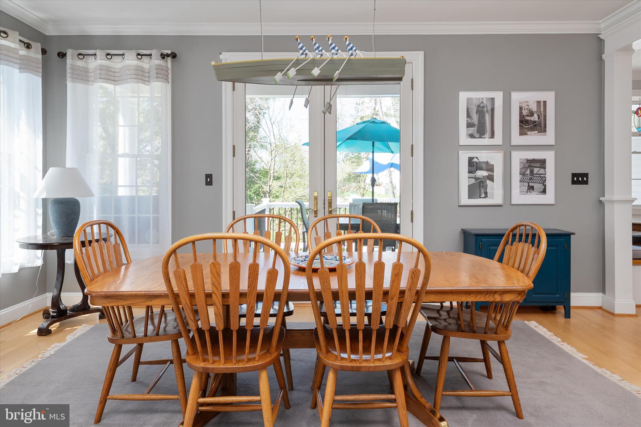 14 Severn River Road Severna Park, MD 21146 - Photo 27 of 73 a view of a dining room with furniture window and outside view