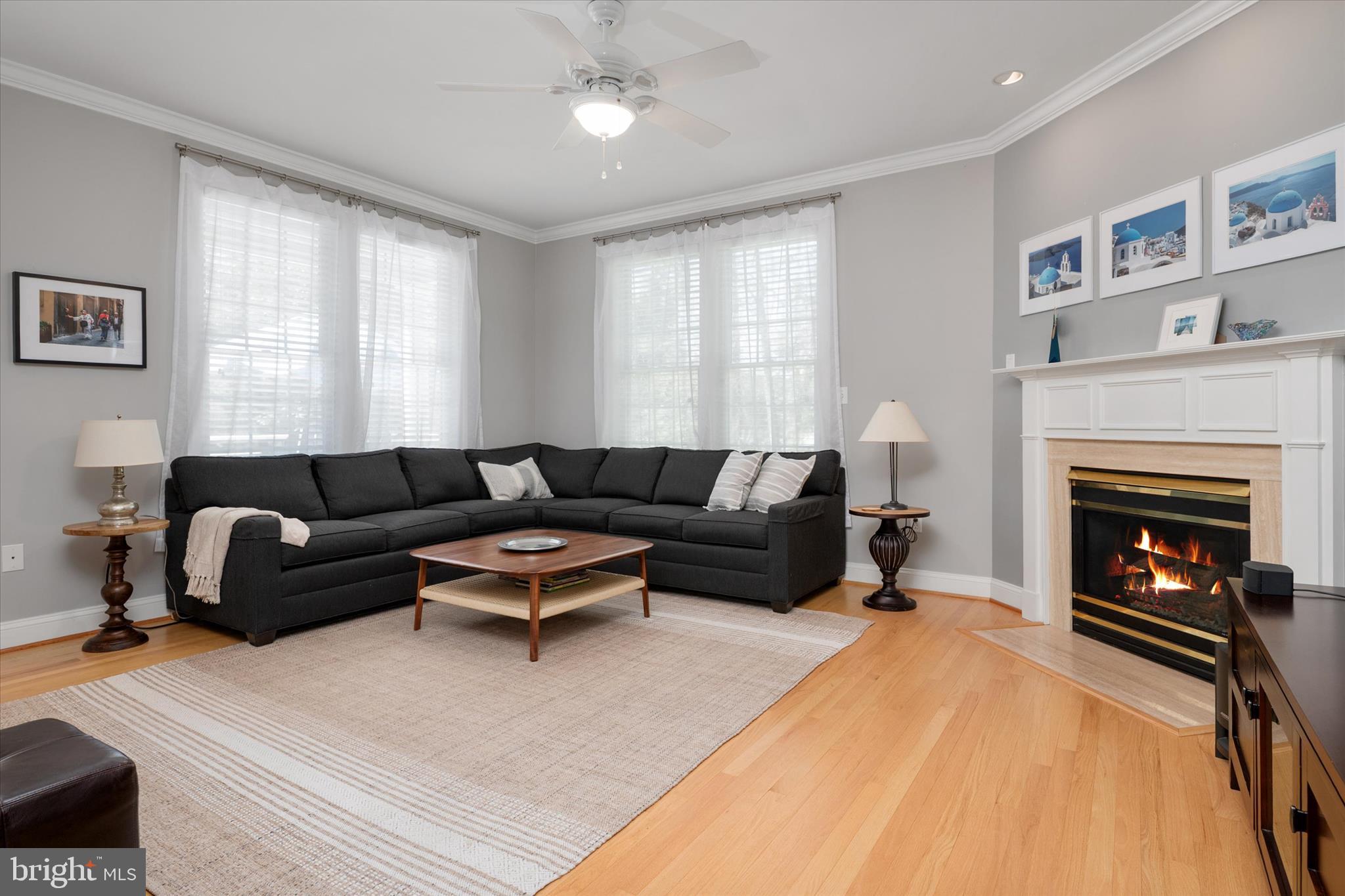 14 Severn River Road Severna Park, MD 21146 - Photo 33 of 73 a living room with furniture and a fireplace
