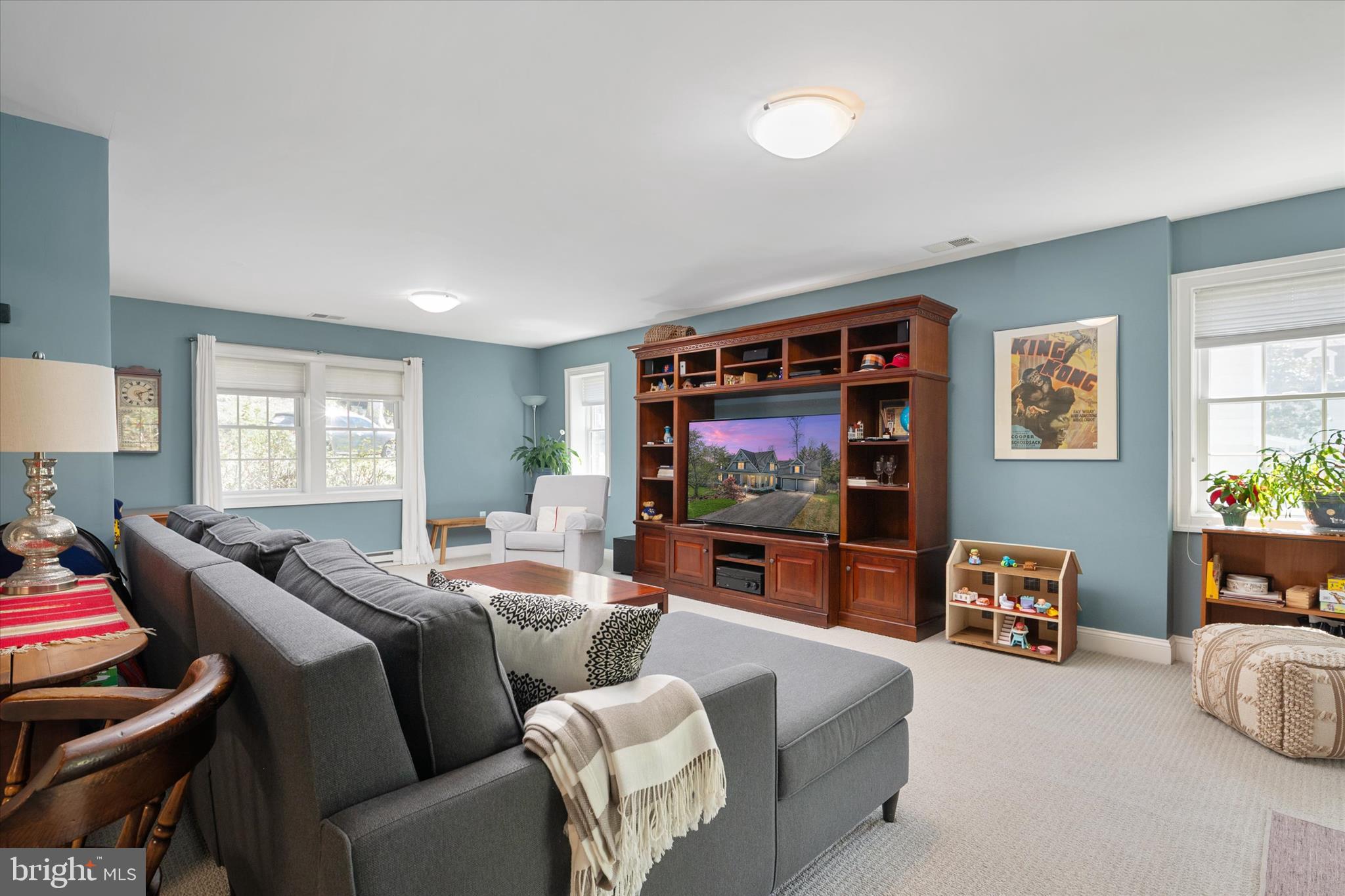 14 Severn River Road Severna Park, MD 21146 - Photo 49 of 73 a living room with furniture and a flat screen tv