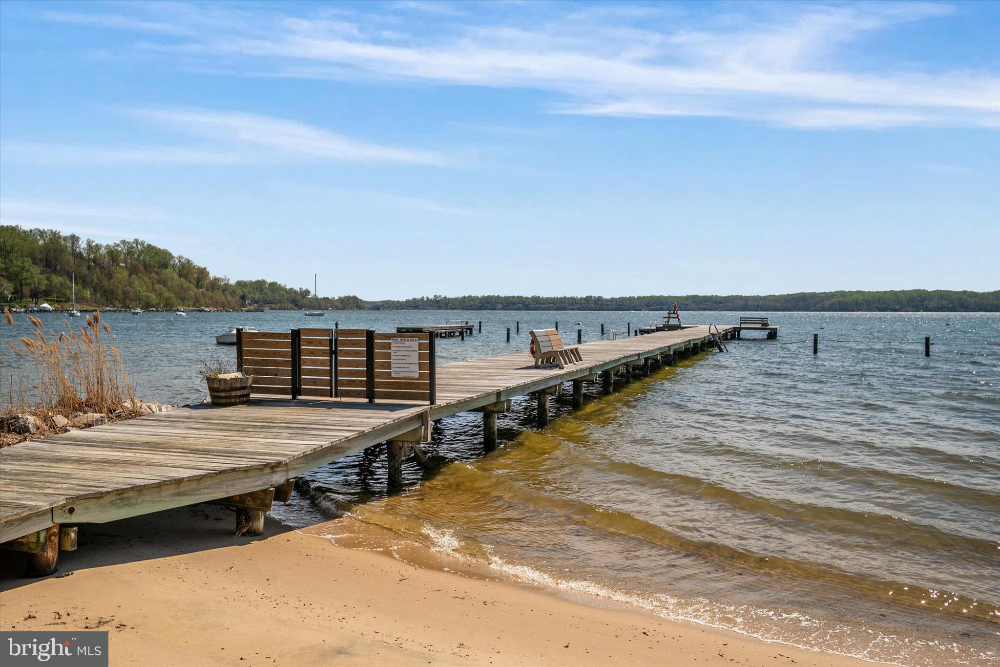 14 Severn River Road Severna Park, MD 21146 - Photo 61 of 73 ...its three piers offering in-river swimming...