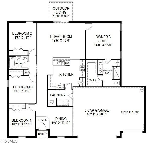 3019 27th Street Southwest Lehigh Acres, FL 33976 - Photo 2 of 2