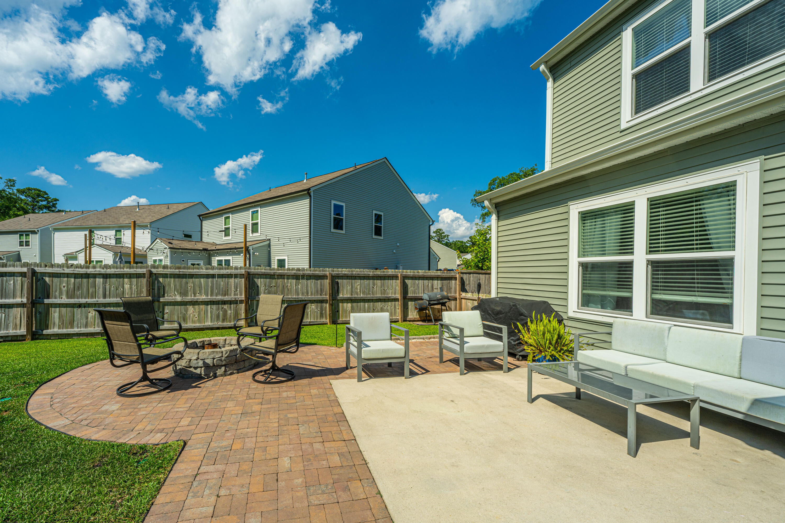 2011 Elvington Road Johns Island, SC 29455 - Photo 35 of 54 Patio and Firepit