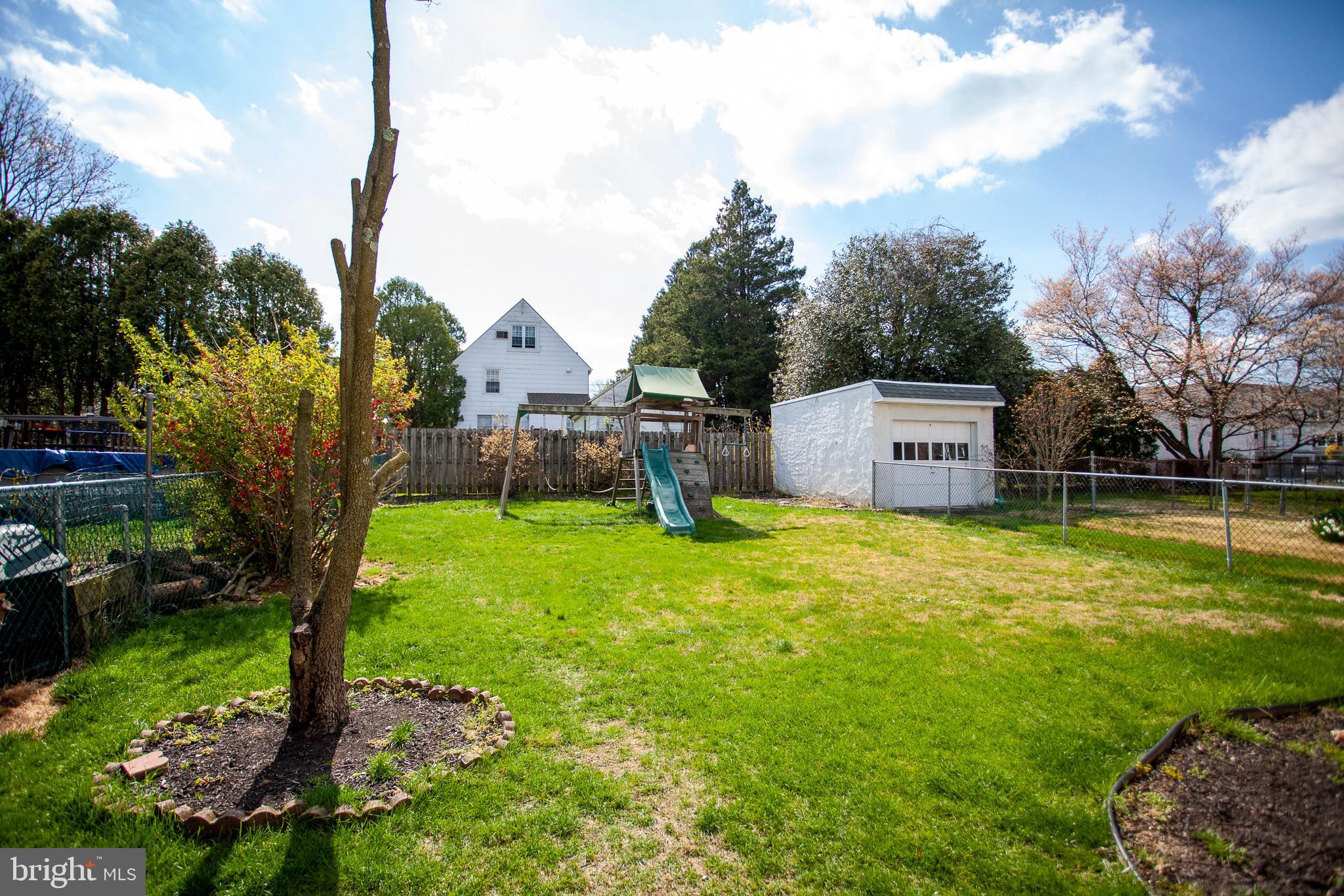 28 Woodbine Road Havertown, PA 19083 - Photo 18 of 21 Lovely Back Yard/ Detached Garage