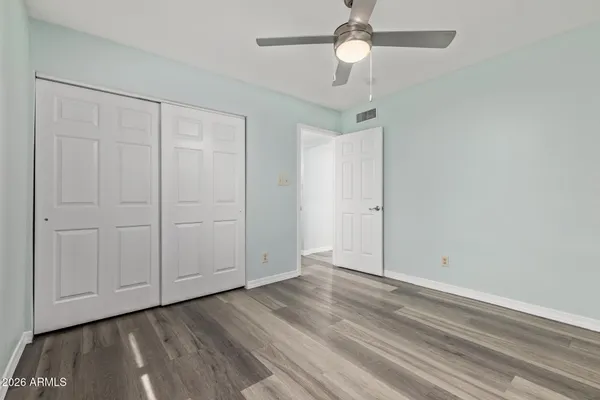 wooden floor in an empty room