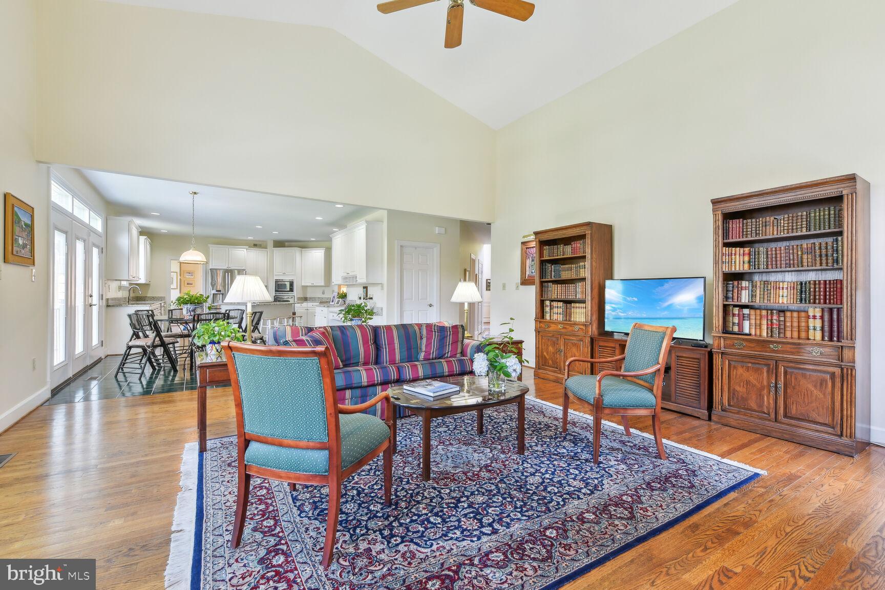 1906 Gables Lane Vienna, VA 22182 - Photo 20 of 52 Family Room view towards Kitchen and Laundry