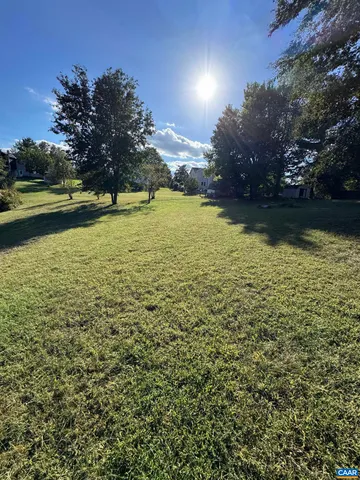 a view of a lake with houses