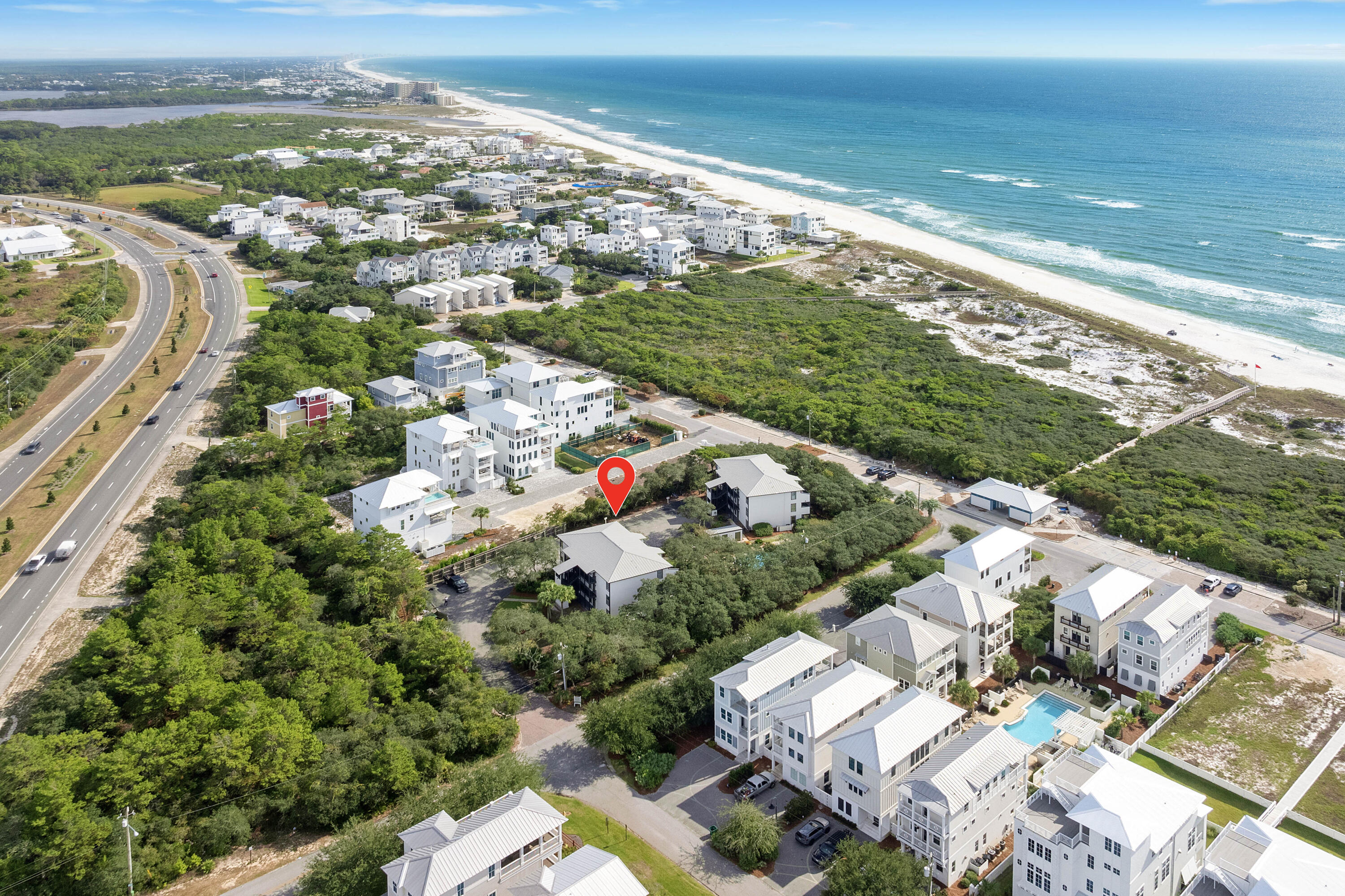81 South Orange Street, Unit 209 Inlet Beach, FL 32461 - Photo 19 of 19 Drone4