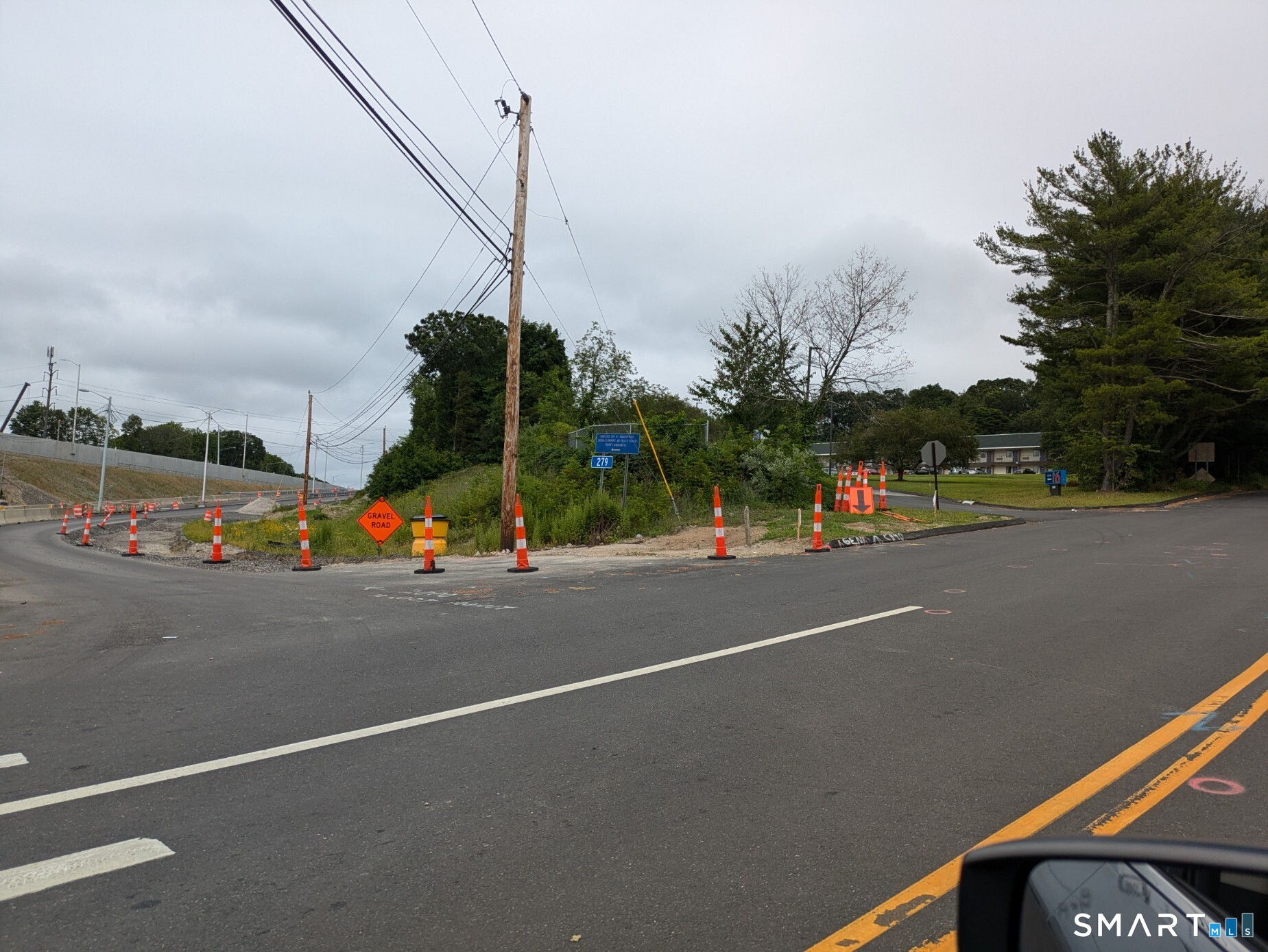 269 Flanders Road, Unit 1B East Lyme, CT 06357 - Photo 19 of 19 Southwest Corner of Subject Property