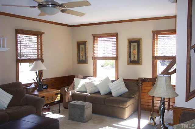 1201 Ravens Point Circle Raleigh, NC 27614 - Photo 6 of 8 a living room with furniture and a window