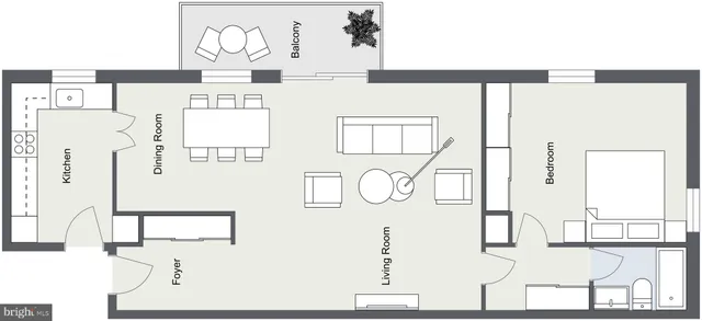 a picture of a bathroom with a sink and a mirror