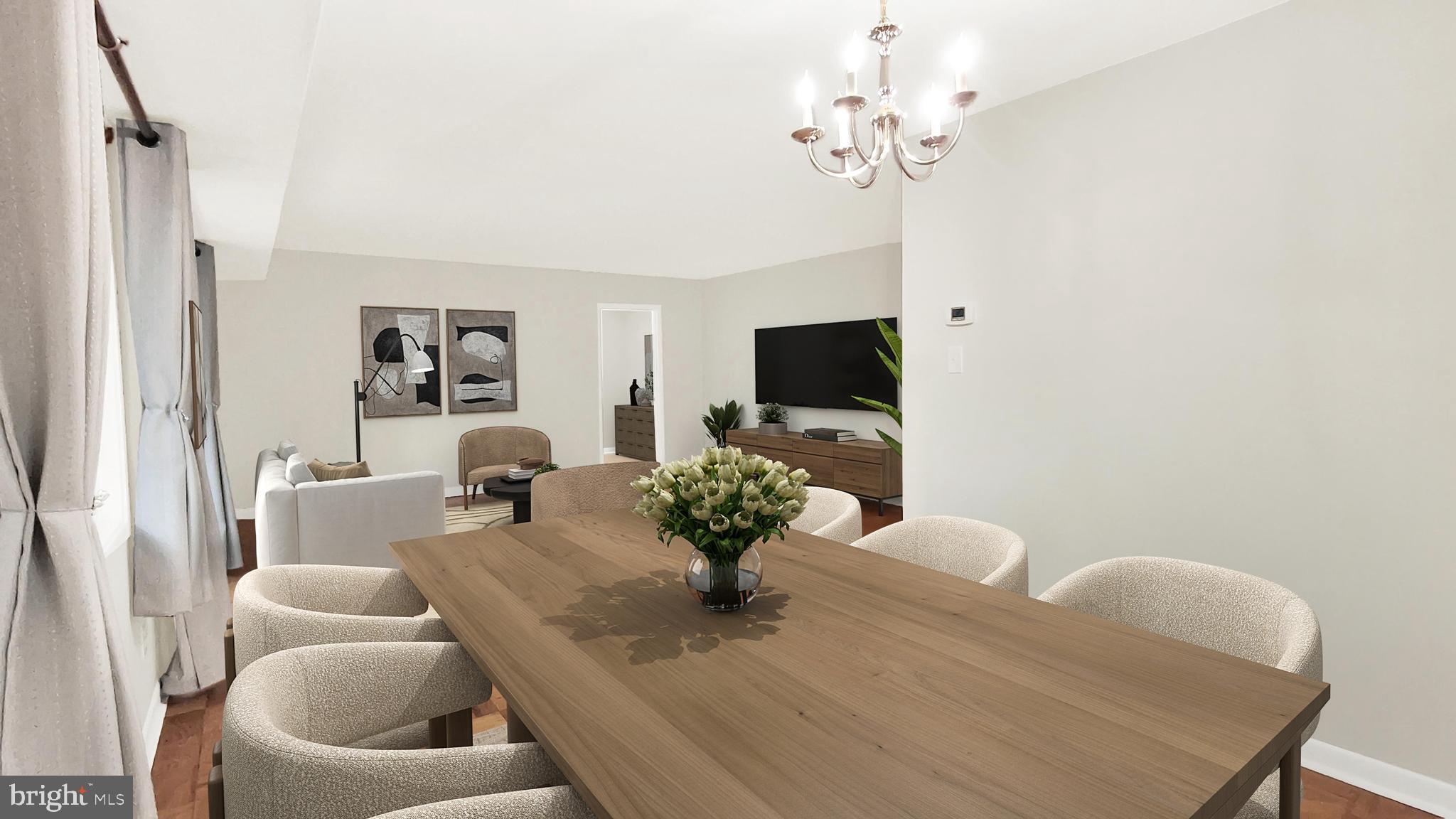 10655 Montrose Avenue, Unit 103 Bethesda, MD 20814 - Photo 5 of 26 a dining room with furniture and window