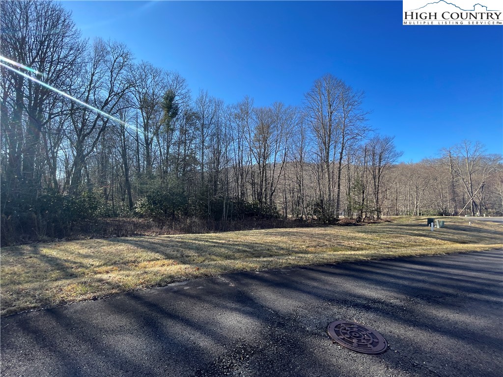 4-5 Trillium Lane Linville, NC 28646 - Photo 3 of 6 a view of a backyard with wooden fence
