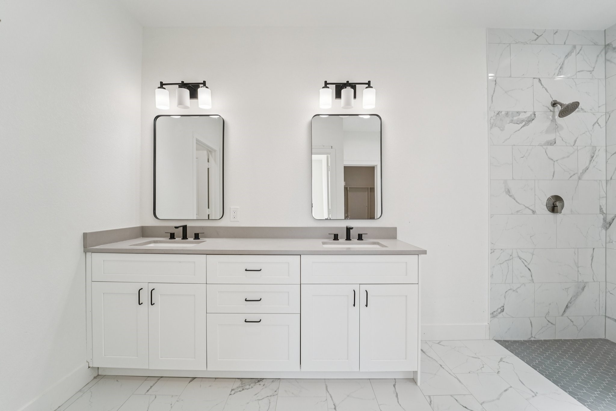 708 South Carroll Street La Porte, TX 77571 - Photo 15 of 29 a bathroom with double vanity sinks a toilet a mirror and vanity