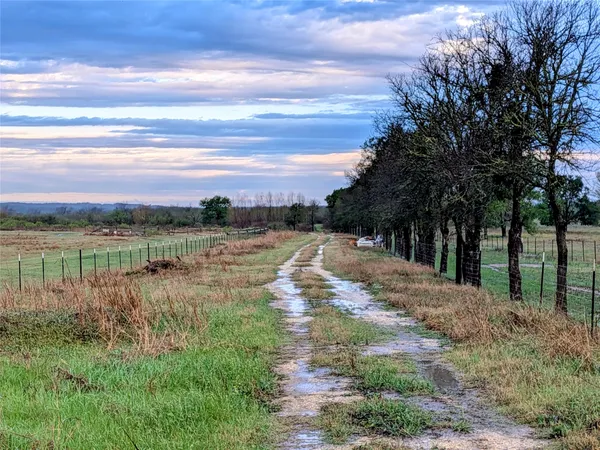 a view of a lake with outdoor space