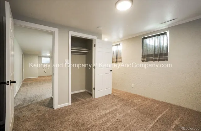 a view of empty room