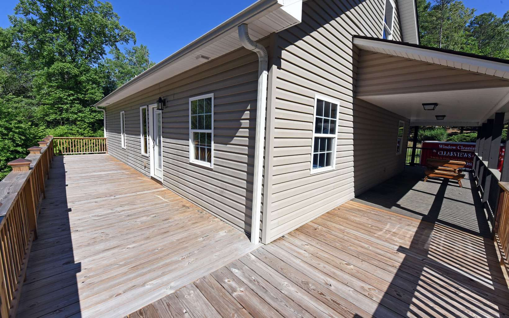 110 Goldfinch Lane Murphy, NC 28906 - Photo 29 of 36 a view of a wooden deck