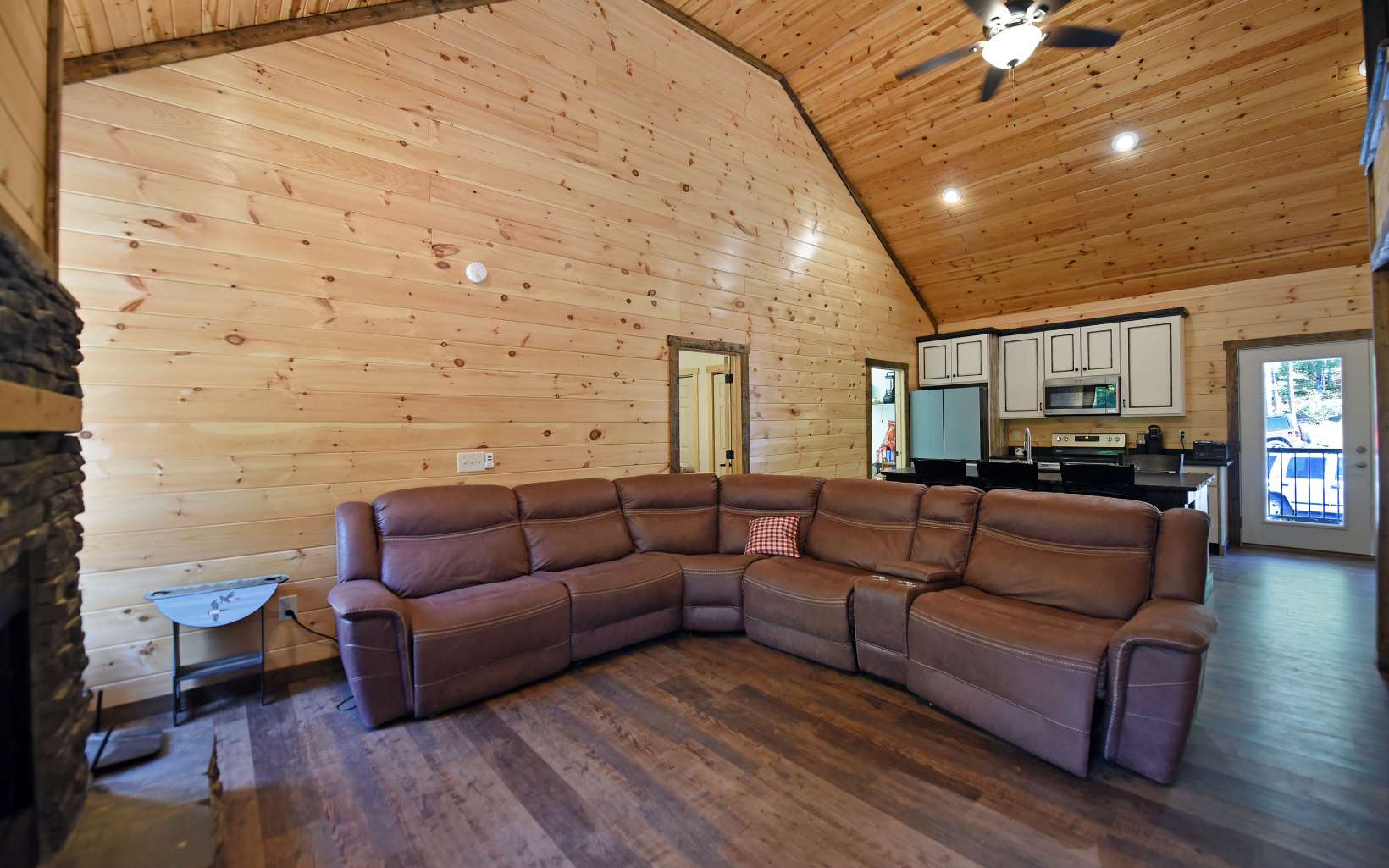 110 Goldfinch Lane Murphy, NC 28906 - Photo 7 of 36 a living room with furniture and a wooden floor