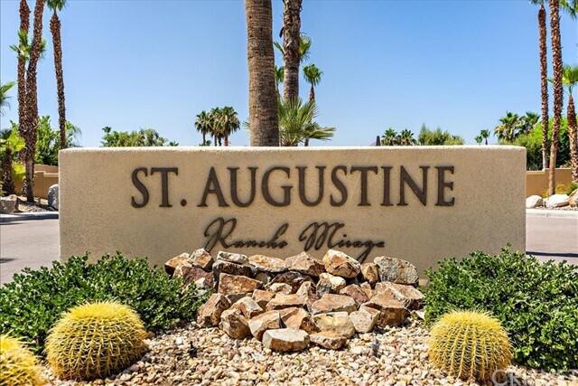 69707 Camino Pacifico Rancho Mirage, CA 92270 - Photo 38 of 38 a sign on the side of building