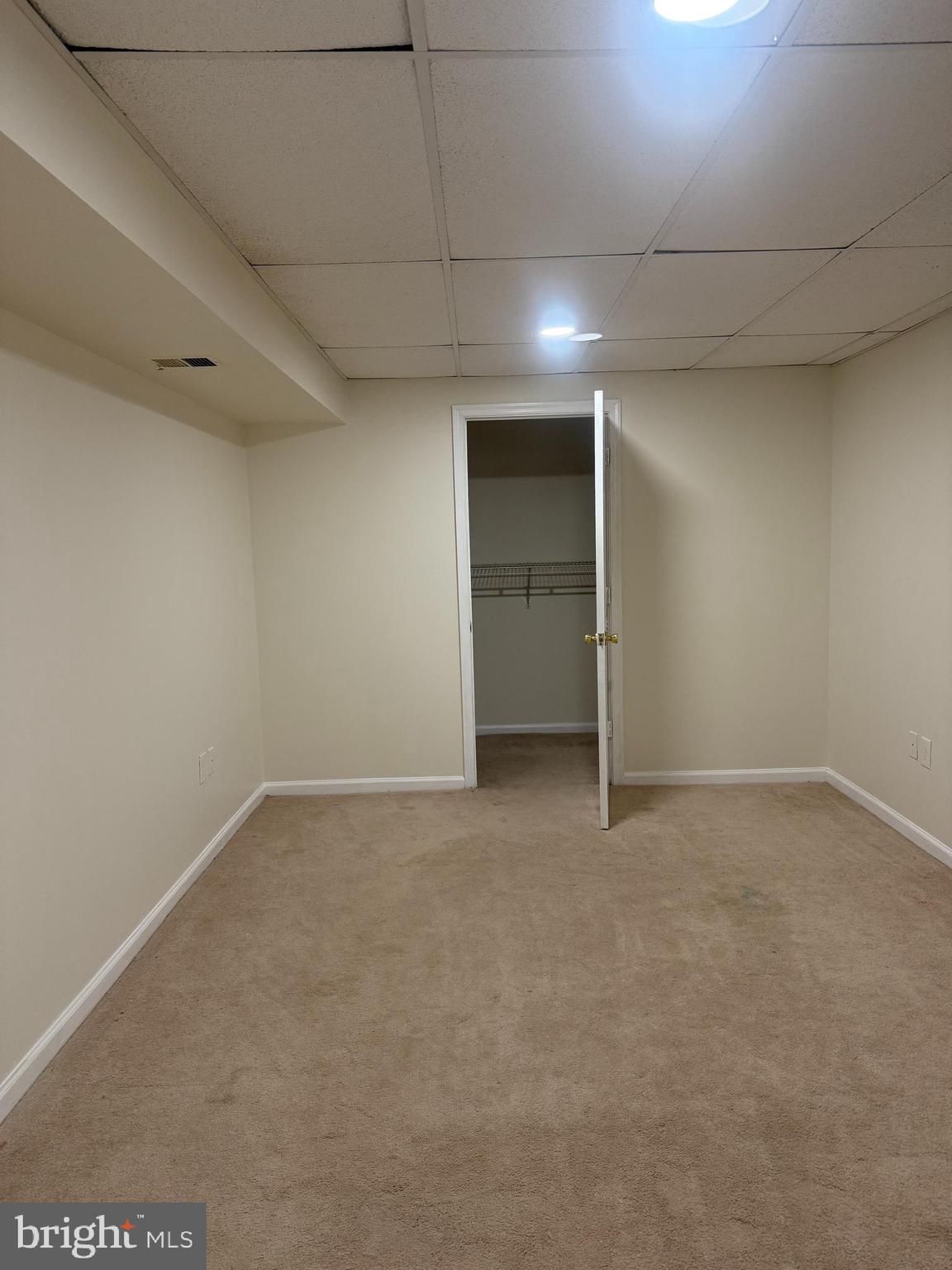 12549 Rock Ridge Road Herndon, VA 20170 - Photo 13 of 28 Basement Den with walk in closet