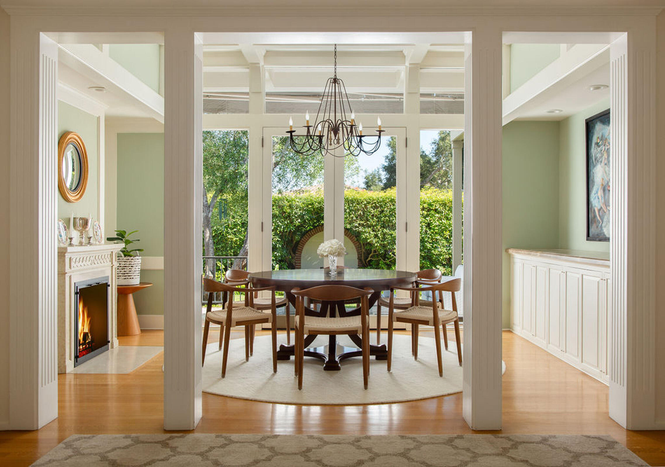 1333 East Valley Road Montecito, CA 93108 - Photo 6 of 23 Formal dining room