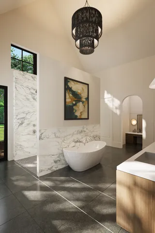 a view of a livingroom with furniture and window