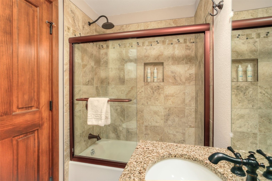 350 4 O Clock Road, Unit C Breckenridge, CO 80424 - Photo 16 of 29 a bathroom with a shower and a sink