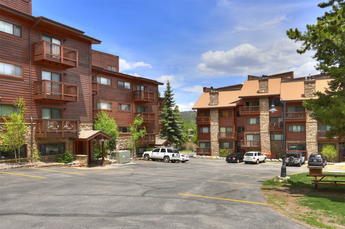 350 4 O Clock Road, Unit C Breckenridge, CO 80424 - Photo 3 of 29 a car parked in front of a building